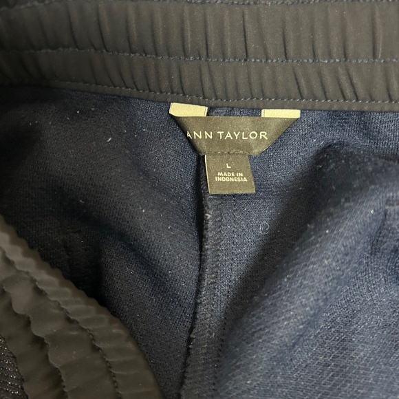 Navy Sparkly Cuffed Dress Pants - Picture 6 of 7